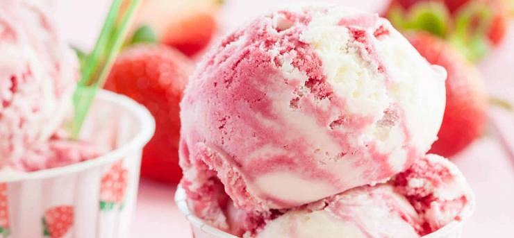 strawberry banana ice cream