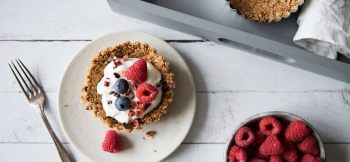 Granola tartlets