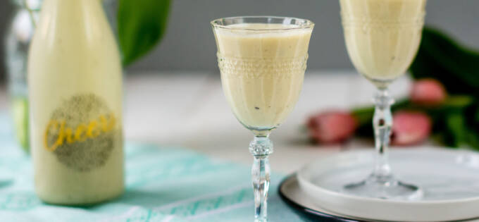 Coconut eggnog