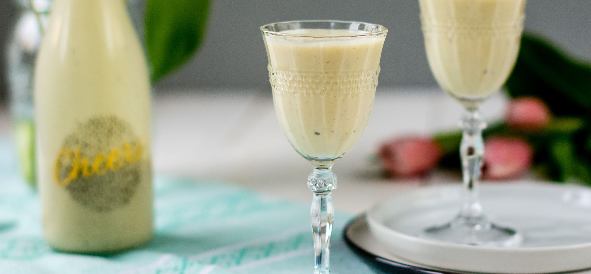 Coconut eggnog