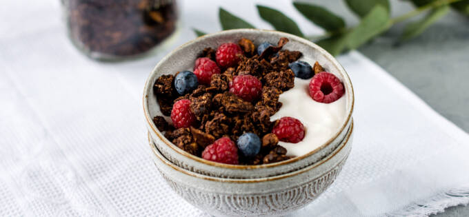Chocolate granola