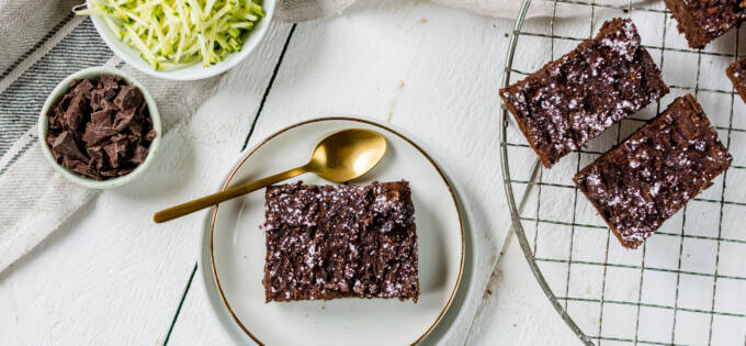Zucchini brownies