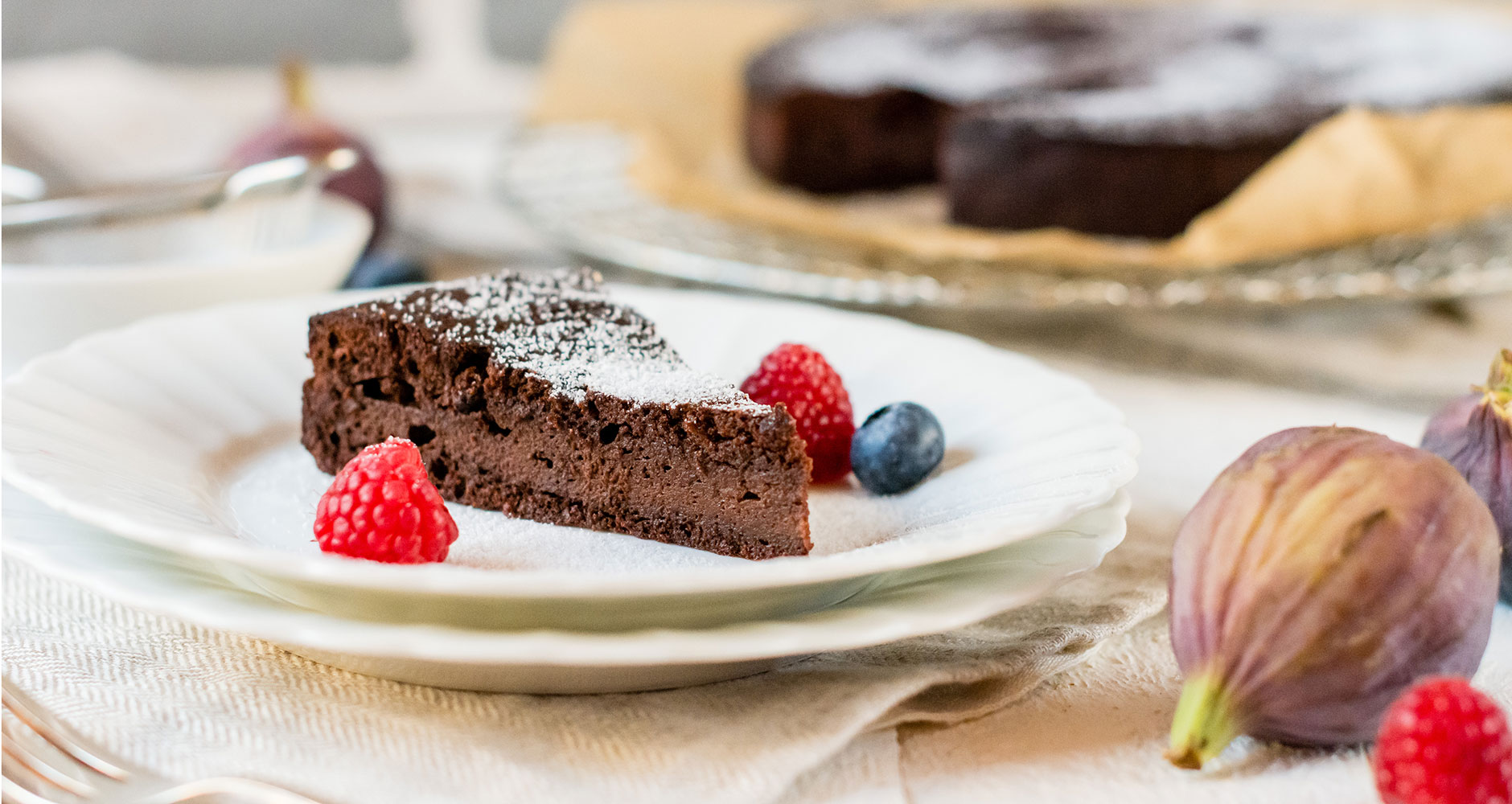 Chocolate cake without flour