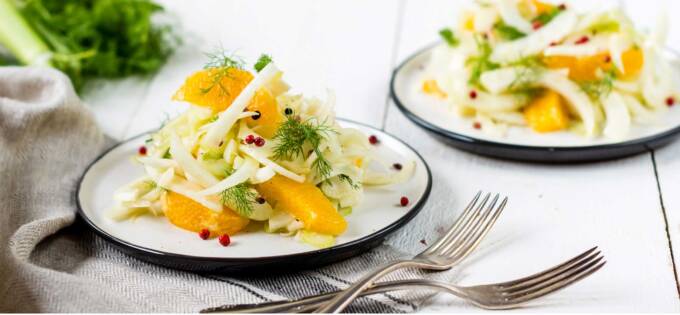 Fennel orange salad